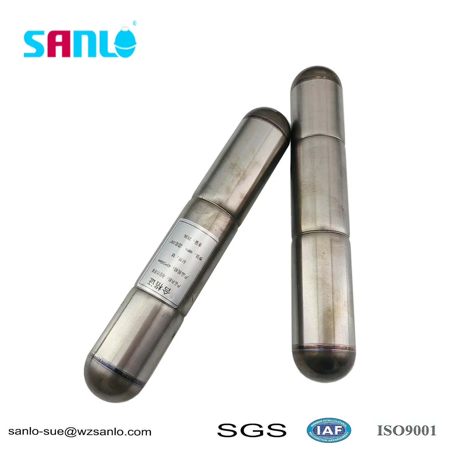 Metall Titan flytande boll 45*260